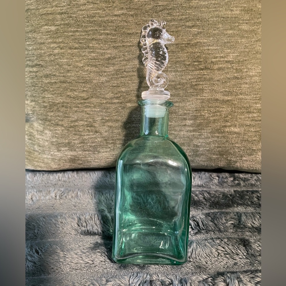 Seahorse decanter
